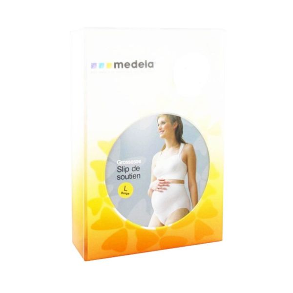 Medela Grossesse Slip de soutien Taille L Beige