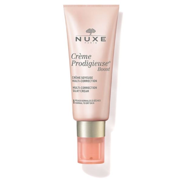 NUXE Crème Prodigieuse Boost - Crème Soyeuse Multi Corrections - Peaux Normales à Sèches - 40ml