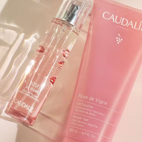 CAUDALIE Rose de Vigne Gel Douche 200ml - Tous Types de Peaux