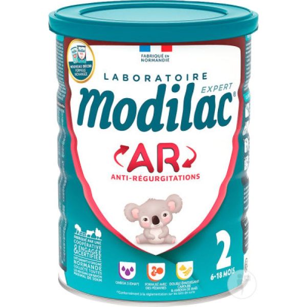 MODILAC expert Anti-régurgitations AR2 bébé de 6 à 18 mois 800 G