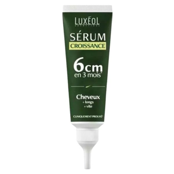 LUXEOL - SERUM CROISSANCE - 6CM EN 3 MOIS - CHEVEUX + LONGS, + VITE