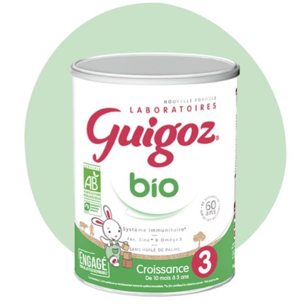 Guigoz Lait 1er Age BIO - 800g - Pharmacie en ligne