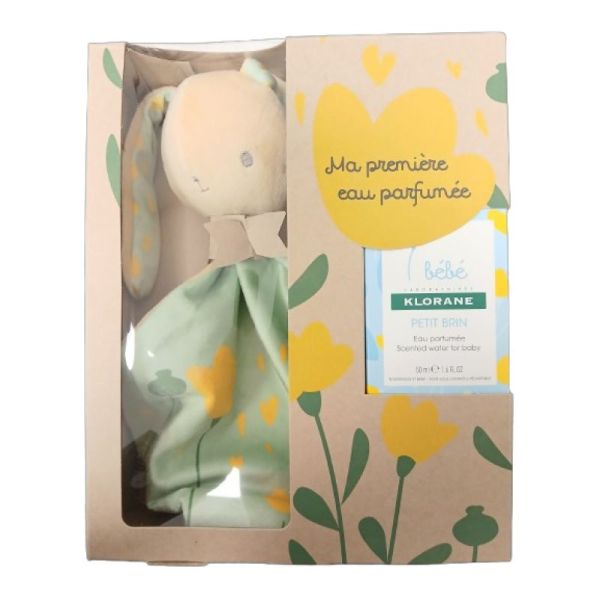 KLORANE  Coffret bébé lapin - Ma 1ère Eau Parfumée Petit Brin 50ML