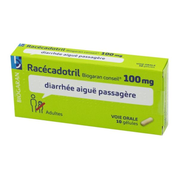 Racécadotril 100 mg Biogaran Conseil - 10 gélules