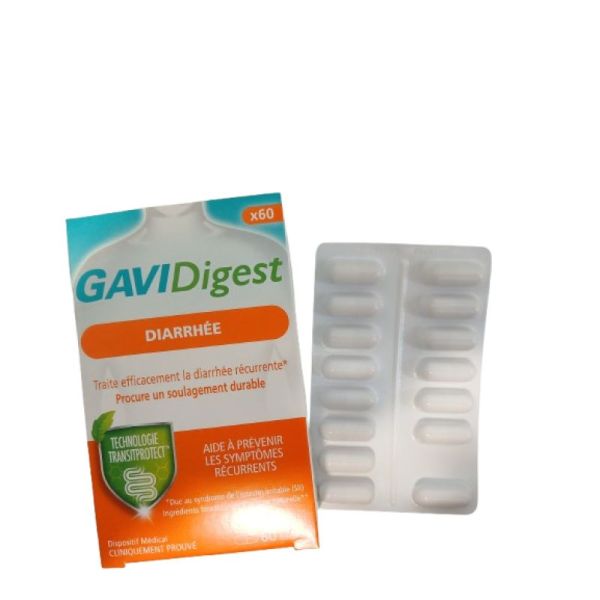 GaviDigest Diarrhée - 60 gélules