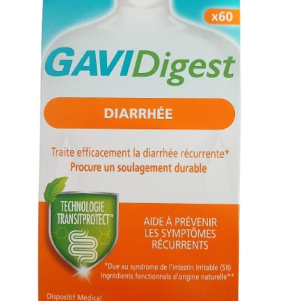GaviDigest Diarrhée - 60 gélules