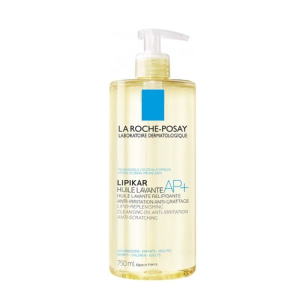 LIPIKAR Huile Lavante AP+ 750ml - Relipidante Anti Irritation, Anti Grattage