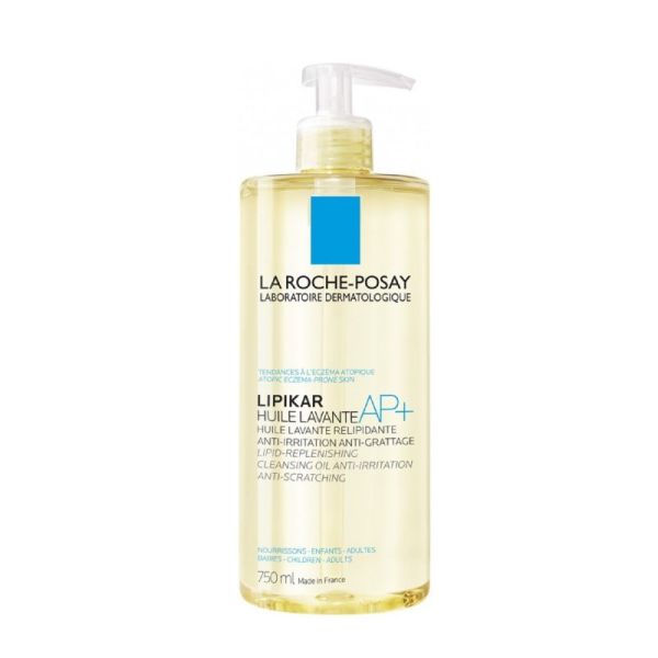 LIPIKAR Huile Lavante AP+ 750ml - Relipidante Anti Irritation, Anti Grattage