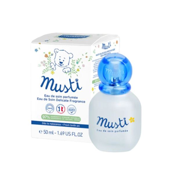 MUSTELA Coffret Musti Noël 2022 - 1 Parfum Musti 50ml + 1 Peluche Ourson Musti (Offerte)