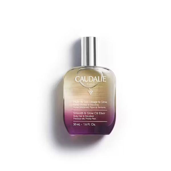 CAUDALIE FIGUE LISSAGE ET GLOW Huile de Soin 50ml - Soin Multi Fonctions Corps, Décolleté, Cheveux