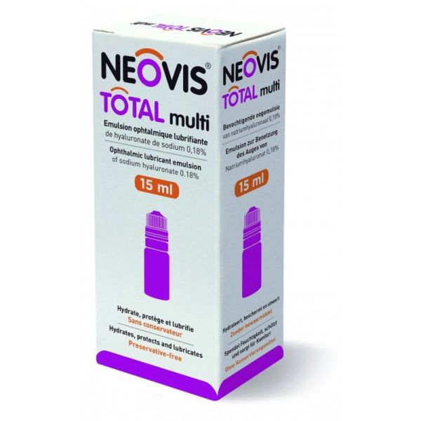 NEOVIS TOTAL MULTI 15ml - Sécheresse Oculaire Modérée à Sévères