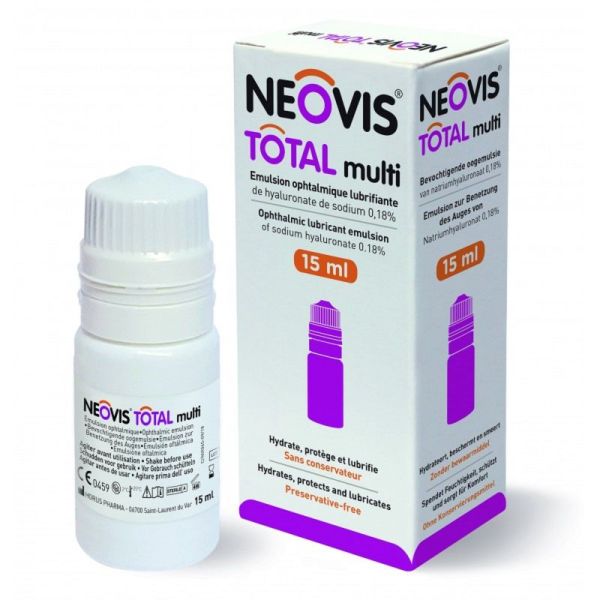 NEOVIS TOTAL MULTI 15ml - Sécheresse Oculaire Modérée à Sévères