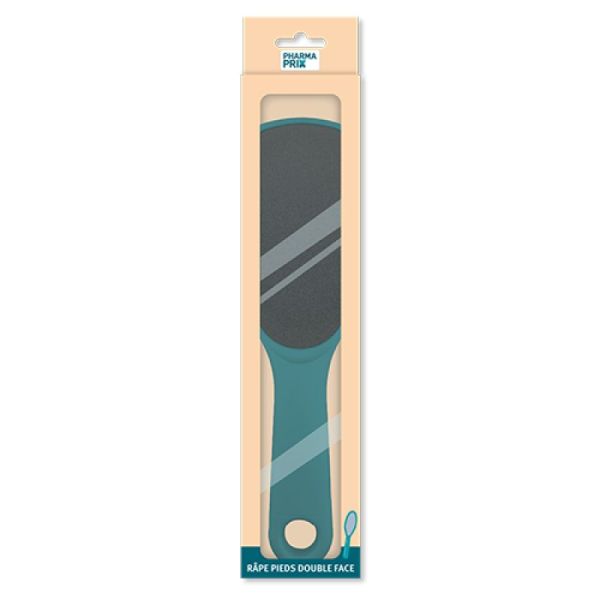 PHARMACTIV / PHARMAPRIX - Râpe pieds double face