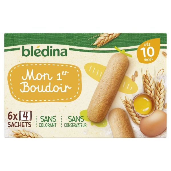Blédina Mon 1er BOUDOIR - Biscuit pour Bébé dès 10 Mois