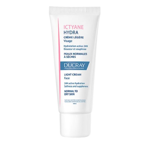 ICTYANE Hydra Crème Légère Visage 40ml - Peaux Normales à Sèches