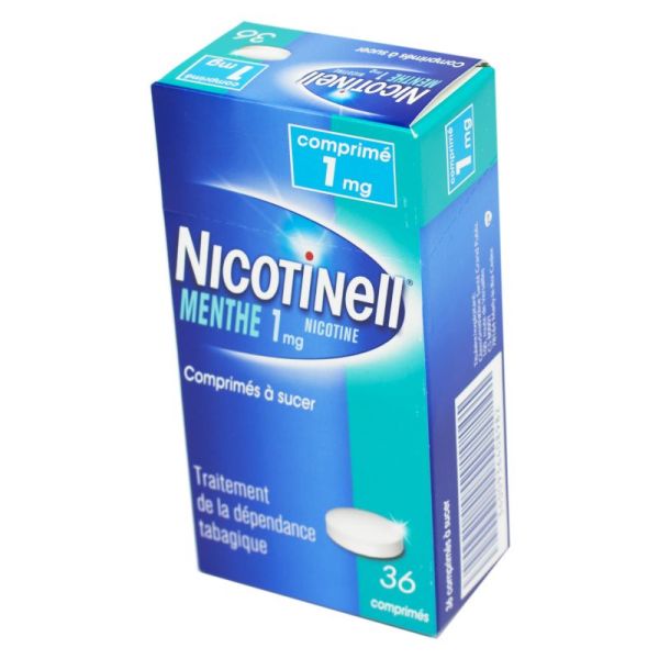 Nicotinell 1mg menthe 36 comprimés à sucer