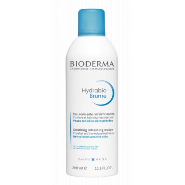 BIODERMA Hydrabio Brume - Eau Apaisante Rafraîchissante - Peaux Sensibles Déhydratées - Spray/300ml