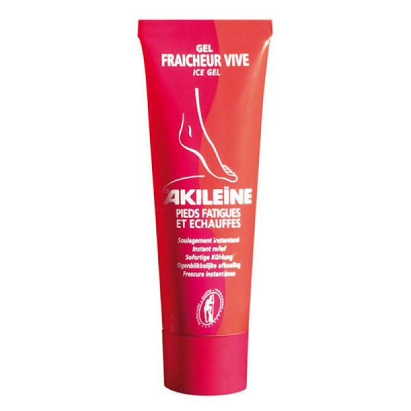 AKILEINE Gel Fraîcheur Vive - Soin des Pieds Fatigués et Echauffés 50 ml ASEPTA