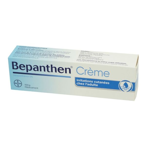 Crème Bepanthen 5% contre les irritations cutanées