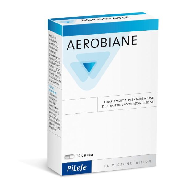 AEROBIANE 30 Gélules - Complément Alimentaire Intestins - Extrait de Brocoli Standardisé
