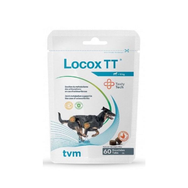 LOCOX TT 60 Bouchées - Soutien du Métabolisme des Articulations