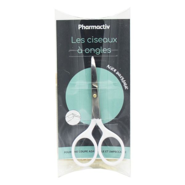 PHARMACTIV Le Ciseau à Ongles Bébé - En Acier Inoxydable - 1 Unité