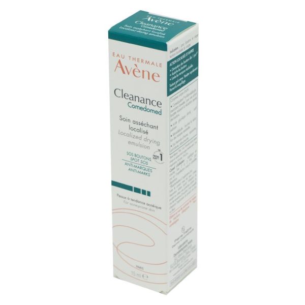 AVENE CLEANANCE COMEDOMED Soin Asséchant Localisé 15ml - Peaux à Tendance Acnéique