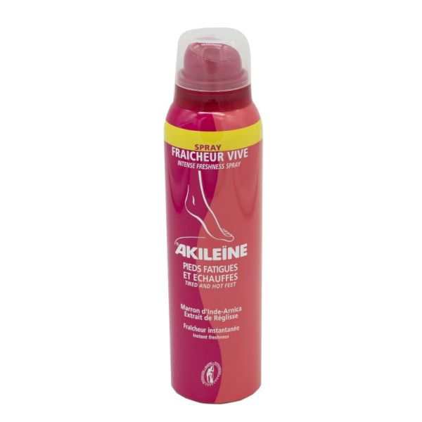 AKILEINE FRAICHEUR VIVE Spray Podologique Fraîcheur Vive au Mélilot - Spray/150ml