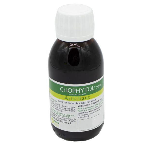 Chophytol 20%, solution buvable - Flacon 120 ml