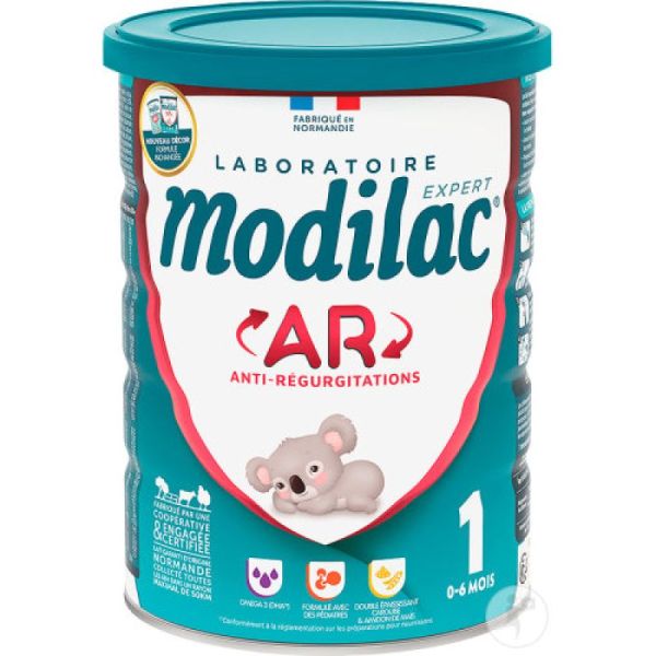 MODILAC expert Anti-régurgitations AR1 bébé de 0 à 6 mois 800 G