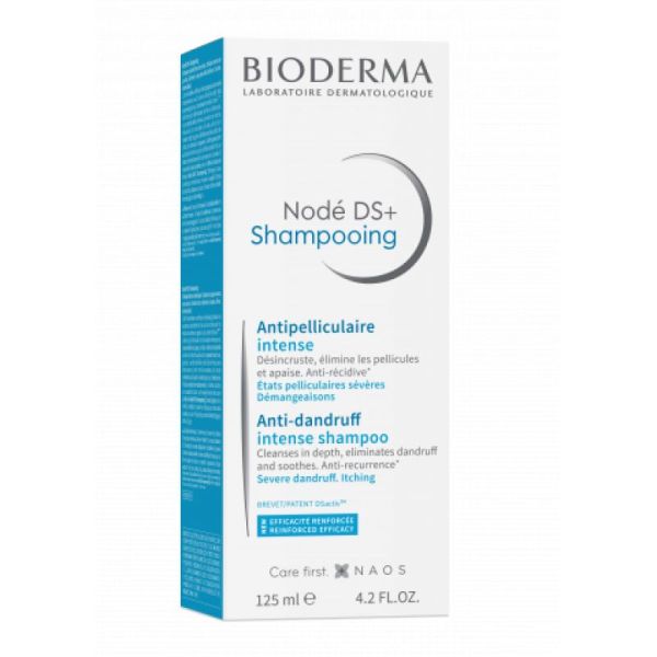 BIODERMA Nodé DS+ Shampooing Anti Pelliculaire Intense - T/125ml