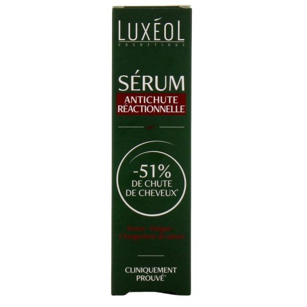 LUXÉOL - Sérum Antichute Réactionnelle - 50 ml - 3760007337970