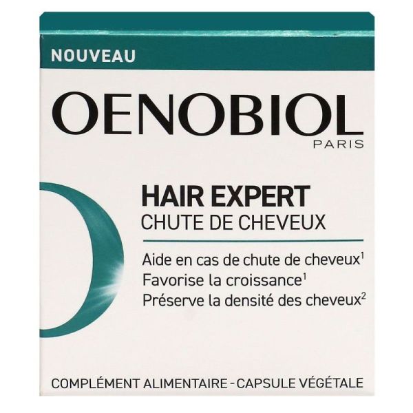 Oenobiol Hair Expert chute cheveux 30 capsules