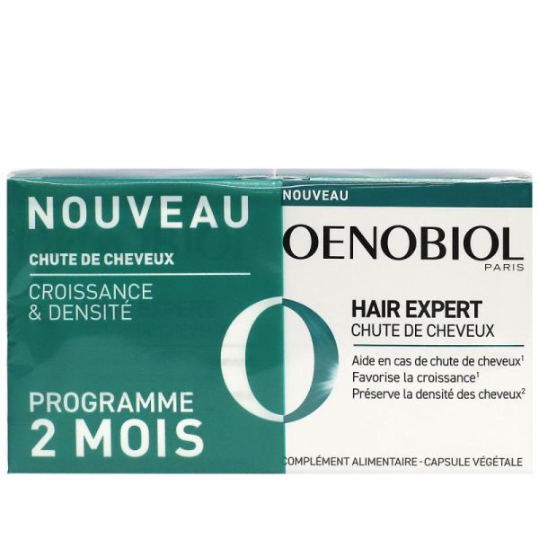 Oenobiol Hair Expert chute cheveux 2x30 capsules