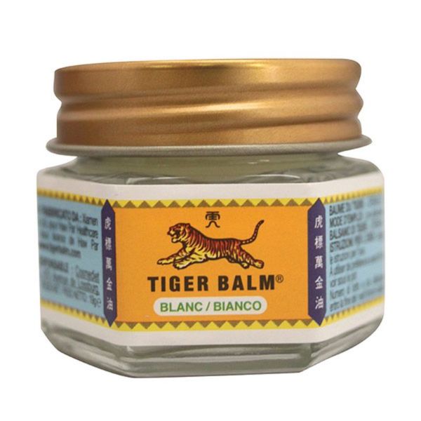 BAUME DU TIGRE BLANC 19g - Crème de Massage - Muscles, Voies Respiratoires