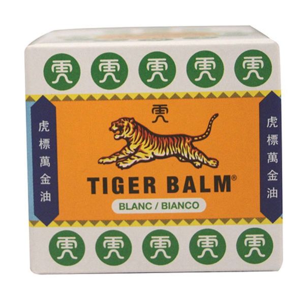 BAUME DU TIGRE BLANC 19g - Crème de Massage - Muscles, Voies Respiratoires