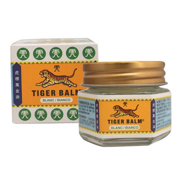 BAUME DU TIGRE BLANC 19g - Crème de Massage - Muscles, Voies Respiratoires