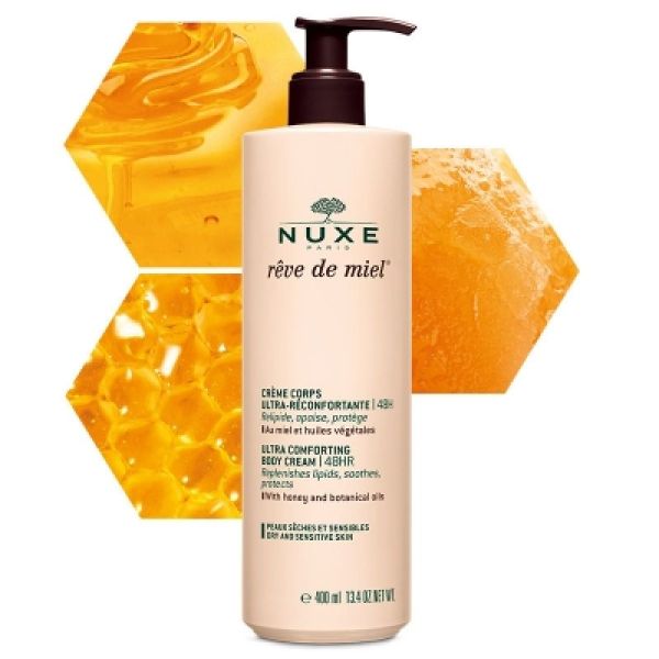 NUXE Offre Spéciale Rêve de Miel 1 Crème Corps + 1 Gel Lavant Surgras