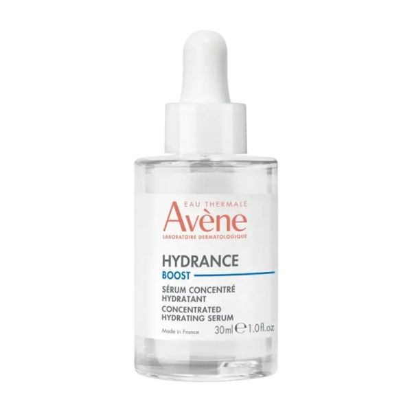 AVENE HYDRANCE Boost Sérum Concentré Hydratant 30ml - Toutes Peaux Sensibles Déshydratées