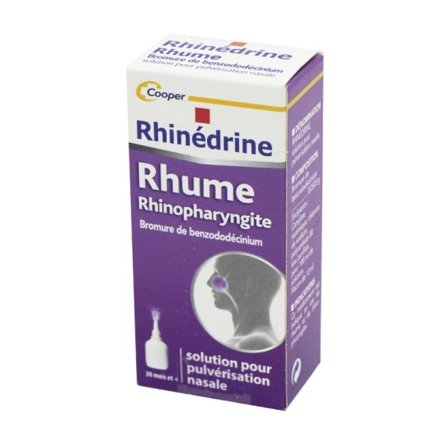 Rhinédrine, solution nasale - Flacon 13 ml