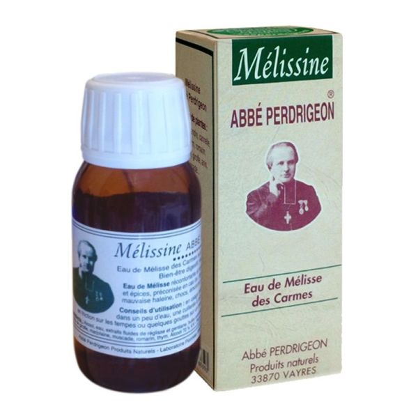 Melissine Perdrigeon Eau de Mélisse des Carmes - Flacon 60 ml