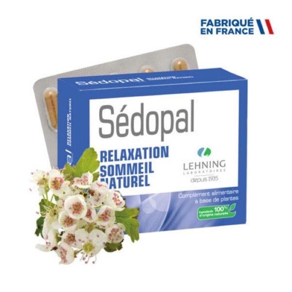 Lehning SEDOPAL 40 Gélules - Relaxation, Sommeil Naturel