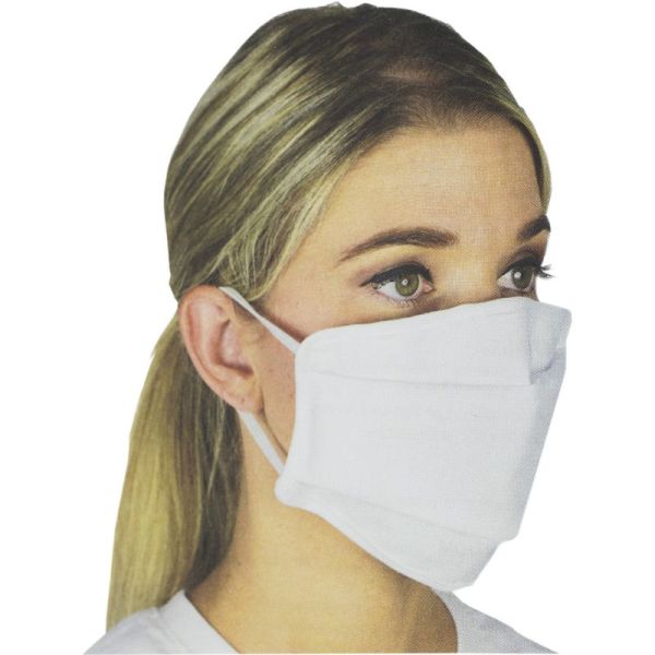 DONJOY 10 Masques Barrière UNS1 Adulte Ré-utilisable 50 Fois - Sans Barrette Nasale