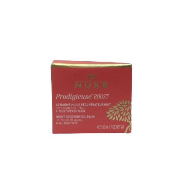 NUXE Crème Prodigieuse Boost - Baume Huile Récupérateur Nuit - Toutes Peaux - 50ml