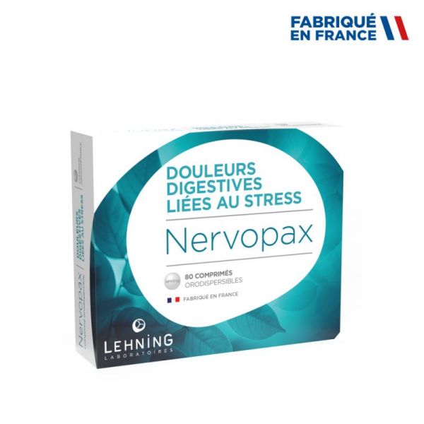 Lehning Nervopax Douleurs digestives liées au Stress - 80 comprimés orodispersibles