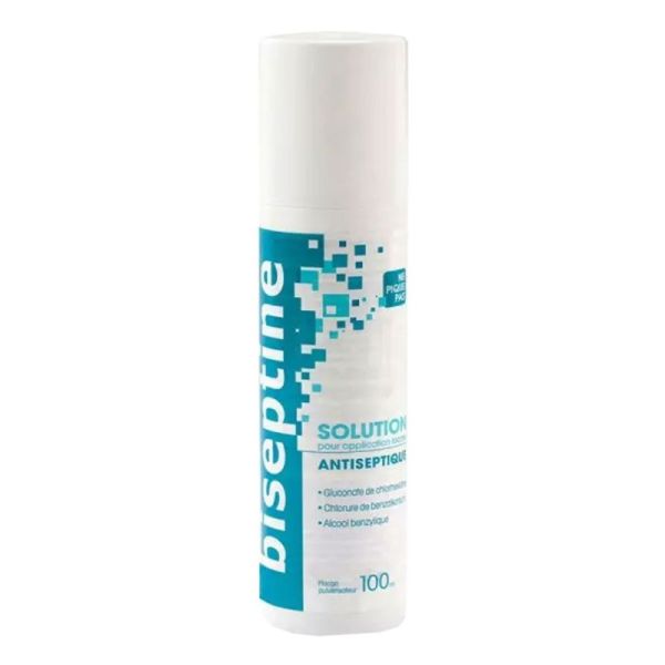 Biseptine solution pour application locale, spray de 100 ml