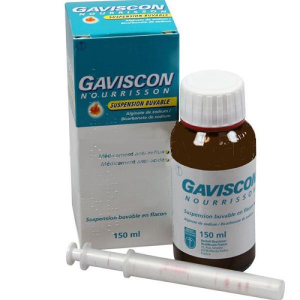 Gaviscon Nourrissons, suspension buvable - Flacon 150 ml