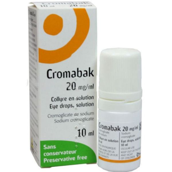 Cromabak collyre - Flacon 10 ml