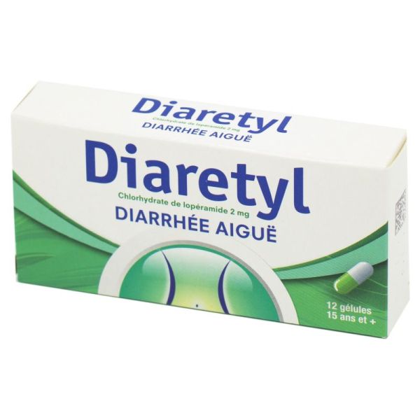 Diaretyl 2 mg, gélules -Boite de 12