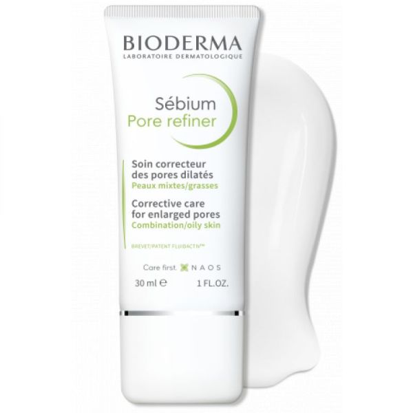 BIODERMA Sébium Pore Refiner - Soin Correcteur des Pores Dilatés - Peaux à Imperfections - T/30ml